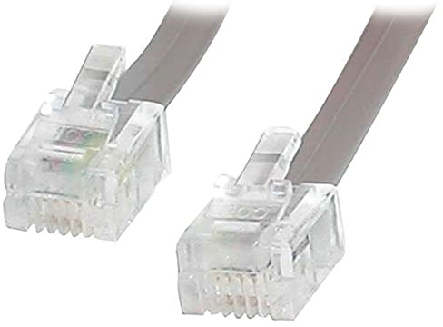 StarTech 25ft RJ11 Telephone Modem Cable, M/M (RJ25FT)