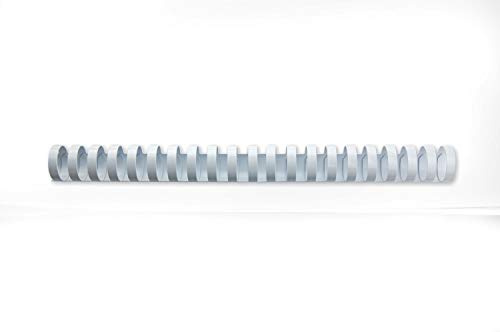 GBC CombBind Binding Combs, 16 mm, 145 Sheet Capacity, A4, 21 Ring, White, Pack of 100, 4028610