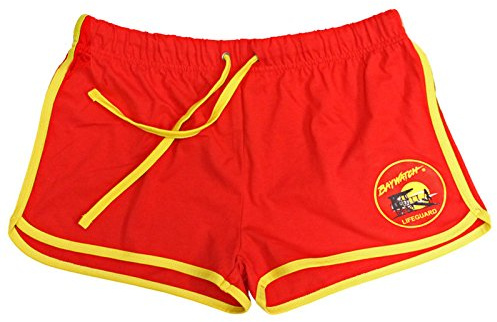 Lifeguardgear Baywatch Ladies RED/Yellow Shorts (XL)