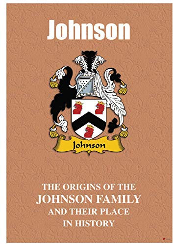 I LUV LTD Johnson Anglais Nom de Famille Livret D'histoire avec de Brefs Faits Historiques