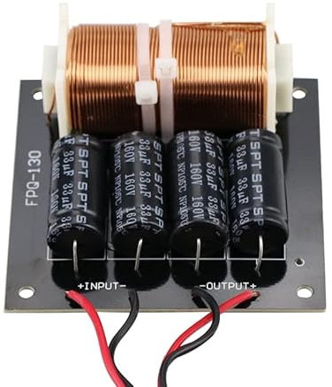 JINGERL Pure Subwoofer Crossover con cavo 125Hz 800W Woofer Subwoofer Divisore di frequenza for altoparlante da 5-18 pollici woofer 1pc