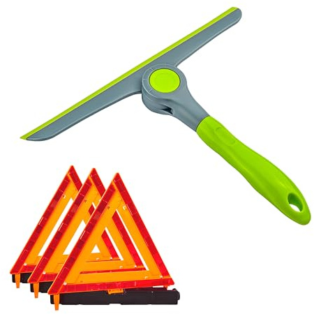 DSV Standard Shower Squeegee 10 and Warning Triangles DOT Approved