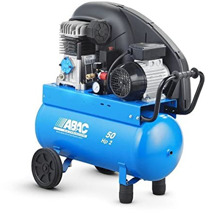 ABAC PRO A29B 50 CM2 COMPRESSORE PROFESSIONALE - 50L ARIA COMPRESSA MOTORE 2HP