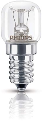 4 PACK Philips 15W 240V E14 oven lamps 300c