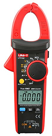 UNI-T UT216C True RMS 600A Digital Clamp Meter Voltmeter Ammeter Auto Range Tester