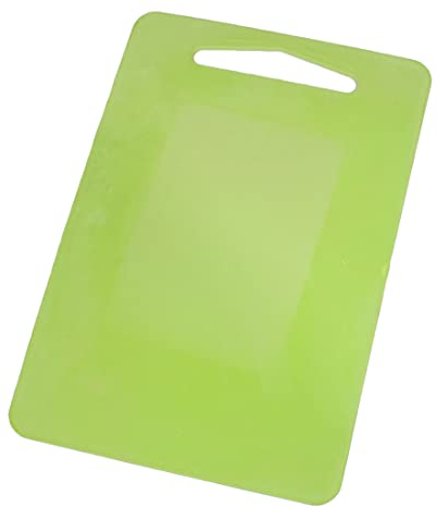 Ruilogod 34.5cm x 24cm x 0.4cm base de corte de plástico flexible tajadera verde