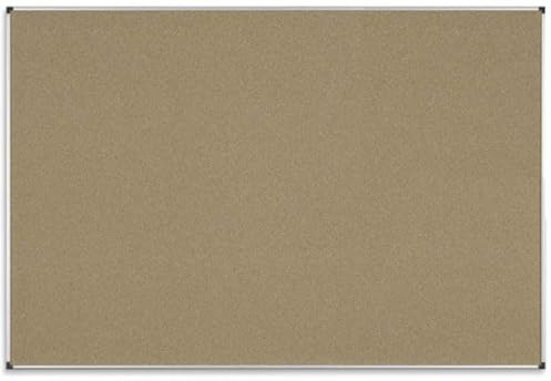 RAWWEST.BIS Pinnwand Kork mit Alurahmen 40x40cm - Korktafel Memoboard ideal für Büro Schule und Kinderzimmer, Korkpinnwand mit Rahmen aus Aluminium, Korkplatte Korkwand - cork board