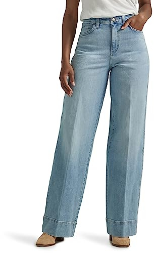 Lee Jean légendaire Taille Haute pour Femme, Voile du Matin, 50