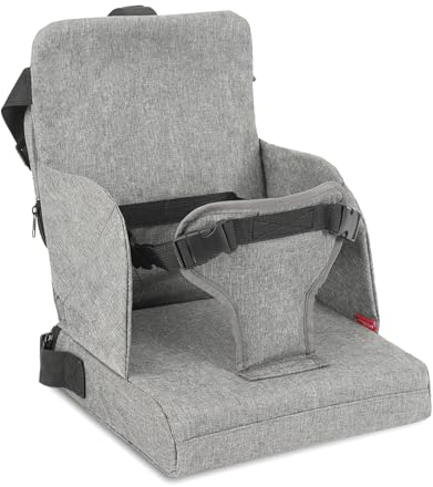 ALLONWAY Sitzerhöhung Stuhl Kind, Kinder Sitzkissen Sitzerhöhung Stuhl Waschbar, Sitzerhöhung mit Rückenlehne Sicher und Einstellbar, Boostersitze für zu Hause Unterwegs
