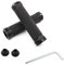 YHT 2 PACK Bike Handlebar Grips,Double Aluminum Lock on Mountain Bike Grips,Non-Slip Rubber Grips with a wrenche for MTB BMX Scooter Tricycle