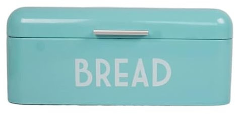 Brödlåda Brödbox Brödförvaring Vintage Brödbehållare Brödlåda Behållare För Inredning Brödkärl I Metall För Förvaring Av Torrfoder Brödskrin Brödbehållare Bröd Förvaringsbehållare(White)