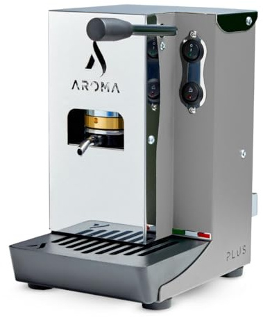 Aroma Plus+ Macchina caffè espresso cialde ESE 44 mm colore Grigio