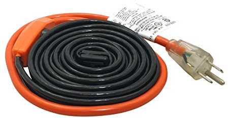 Frost King HC9A Automatic Electric Heat Kit Heating Cables, 9 Feet, Black, 9 Ft