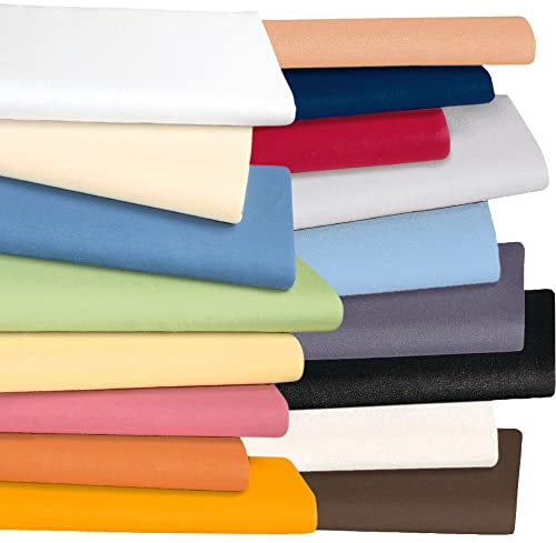 Erwin Müller Spannbettlaken, Spannbetttuch Doppel-Jersey, weiß Größe 90x190 cm - 100x200 cm - strapazierfähig, temperaturausgleichend, faltenfrei, mit Rundumgummi