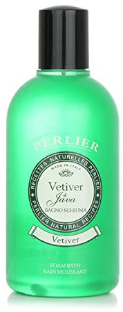 Perlier Ricette Naturali, Bagno Schiuma Vetiver Di Java, Neutro, 500 Millilitro