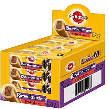 Pedigree Riesenknochen Maxi Hundesnack / 12 Packungen (12 x 210 g)