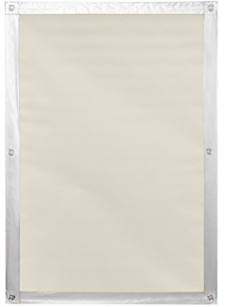 Lichtblick Dachfenster Sonnenschutz Sonnensegel für innen, Haftfix, ohne Bohren, Verdunkelung, mit Saugnäpfen, für bewegliche und feststehende Fenster Beige, 36 cm x 76,9 cm (B x L) für CK04