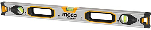 Ingco Hsl38100m Livella Magnetica A Bolla Professionale 100 Cm Di Precisione In Alluminio