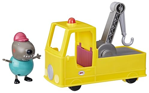 Greta Gris Granddad Dog's Tow Truck-leksaksset
