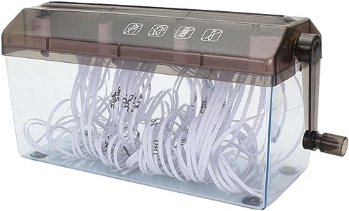 Destructora de Papel portátil A4, Mini trituradora de Papel, Documentos eficientes, Papeles, Herramientas de Corte, Oficina en casa, Escritorio, artículos de papelería y Material Educativo