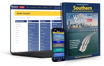 Waterway Guide Southern Bundle (Print + Digital): Essential Cruising Guide for Boating in Florida & the Gulf Coast to Bay St. Louis
