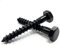 RADSO M10 Hex Head Coach Screws Wood Lag Bolt-Black Passivated-For Wood, Masonry/Brick, Concrete, Shelving, TV/Wall Mounting, Fastening, Installation & other Indoor Projects (10mm x 70mm)-Pack of 10