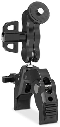 NEEWER Support magnétique pour téléphone avec Pince Ultra-résistante, Support métallique réglable avec vis 1/4 et rotules, Bras articulé Compatible avec MagSafe pour iPhone, pour trépied, PA150