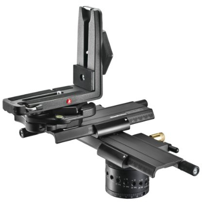 Manfrotto MH057A5-LONG - Rótula para trípode 1/4-20 (con Dispositivo de Cambio rápido), Negro