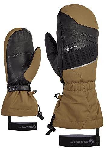Ziener Herren GASTILO Ski-Fäustling/Wintersport | Gore-Tex, Lange Stulpe, PFC frei, Walnut, 11