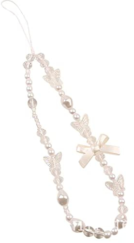 VICZON Handy Lanyard, Handgemachte Anti-Lost Handyhülle Anhänger Kette, Handy-Anhänger, Perlen Kette Schmuck