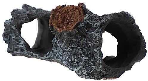 DOITOOL Dekorative Reptilienhöhle Versteck für Chamäleons Geckos Echsen Kleintiere