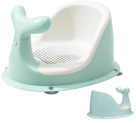 Asiento de baño para bebé - Asiento de baño para bebés | Bañera para bebé con soporte plegable | Silla de ducha extraíble | Silla de baño antideslizante | Asiento de baño para bebés Sit Up |