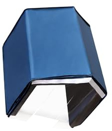 QUXVUIS Cubierta Plegable para arenero de Gatos con Tapa Cerrada para facilitar la Limpieza y la Comodidad de Las Mascotas. Fabricada en PVC y Tela Oxford para una Larga duración.