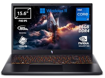 acer Nitro V 15 ANV15-52-73F2 Notebook Gaming, NVIDIA GeForce RTX 5060 8 GB GDDR7, Processore Intel Core i7-13620H, Ram 16 GB DDR4, 1024 GB SSD, Display 15.6 FHD IPS 165 Hz LED LCD, Windows 11 Home