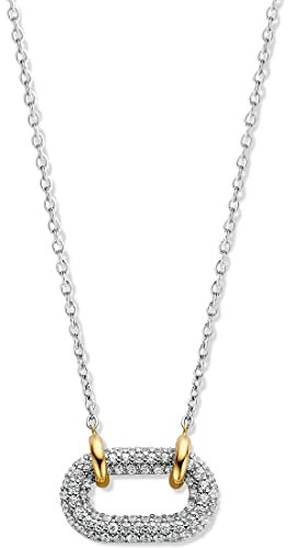 Ti Sento Milano TISENTO Halskette Colar 34010ZY/42 Marke, Einheitsgröße, Metall, Kein Edelstein