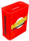 Spardose - Bazinga - Rechteckige Plug-Lid Dose mit Sparschlitz aus elektrolytischem Weißblech - (LxBxH) 4,5 x 9,0 x 11,5cm