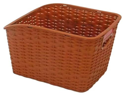 Ronyme Cesta Trasera para Bicicleta, Cesta de Almacenamiento para Bicicletas de montaña, Organizador de artículos Diversos, contenedor de Almacenamiento para