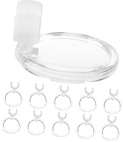 TOPPERFUN 10 Stück Lupe Kunst-Punkt-Bohrstift Kinder-Koffer Strass-Bohrstifte Stickerei Vergrößerungslinse Kinder-Lupe Tragbarer Vergrößerungsspiegel Diamant-Werkzeug Kunststoff