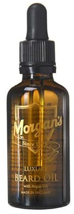 Morgan's Pomade Luxury Beard Oil, Nourishes and Conditions the Beard, Non-Greasy Formula, with Argan Oil, Musk and Sandalwood Scent 30ml