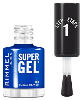 RIMMEL SUPER GEL ESMALTE DE UÑAS 100 COBALT HEAVEN 12ml