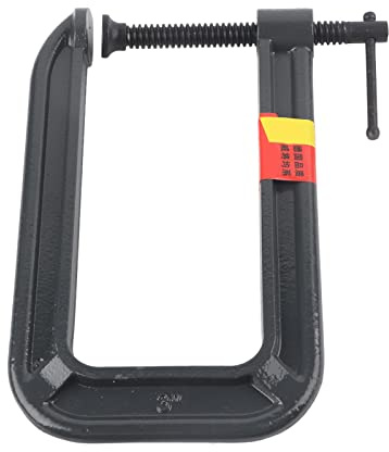 ERYUE Heavy Duty Woodworking C Clamp Durable Fastener DIY Carpentry Clamping Device for Carpentry Workshop (Clamping thickness 70*depth 180mm)