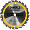 DeWalt DT1939-QZ Lame de scie portative 24WZ, Argent, 184/16mm