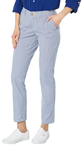 Tommy Hilfiger Women's Hampton Chino Pant-Stripe