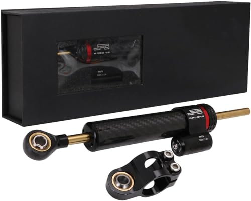 Ammortizzatore Sterzo Moto, Stabilizzatore Sterzo Universale, Stabilizzatore Volante La Maggiore Parte Strade Moto Sportive Motocross - Fibra Carbonio