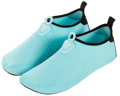 AUXDIQ Chaussures Aquatiques Femme Homme Chaussures de Plage Chaussures de Entraînement Natation Surf Chaussons Plongée