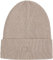 Calvin Klein Damen Strickmütze Embroidery Fine Rib Beanie Warm, Grau (Cinder), Einheitsgröße