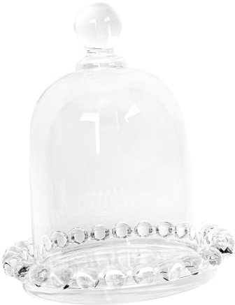 Gatuida Multi-function Transparent Dessert Plate Compact Cake Tray for Household Use for Covering Cakes Vegetables More for Parties Giving