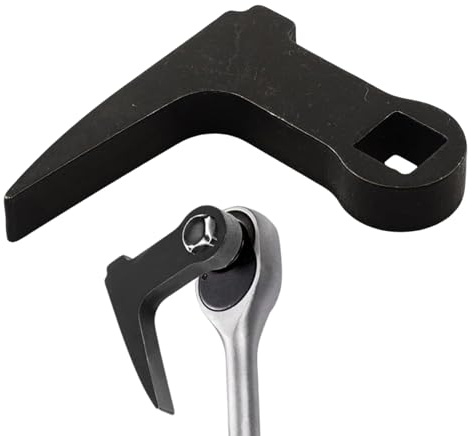 Axle Removal Tool,Pry Bar Ratchet Adapter - Heavy-Duty L-Shape Half Shaft Removal for Automotive Repair Garage Maintenance Home Mechanical Work