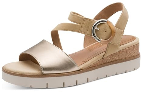 Tamaris sandale femme à talon compensé