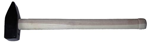SW-Stahl 50600L Vorschlaghammer 3kg I Werkzeughammer mit Holzstiel I Esche Stiel Vorschlaghammer I schwerer Hammer mit Kopfgewicht 3000g I Vorschlaghammer geschmiedet